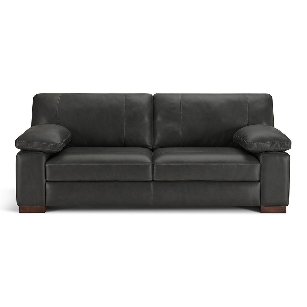 Matera 3 Seater Sofa in Caruso Fog Leather 2