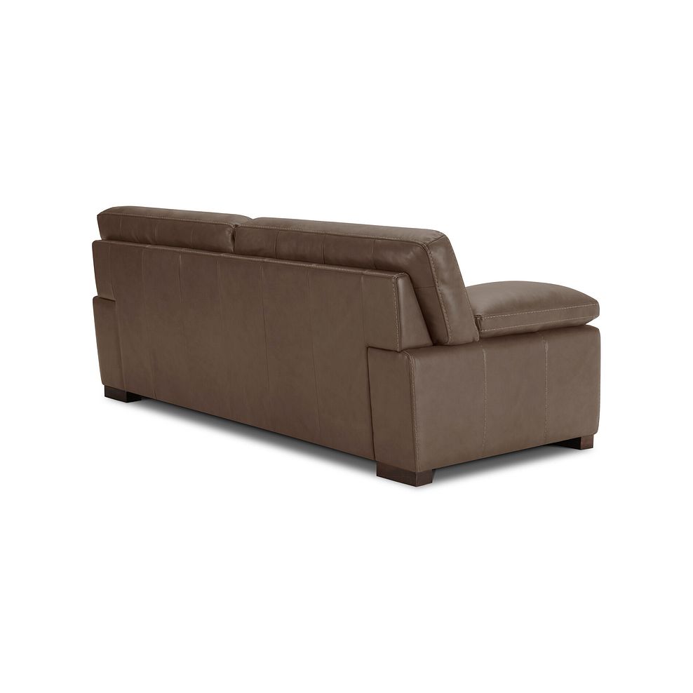 Matera 3 Seater Sofa in Caruso Taupe Leather 4