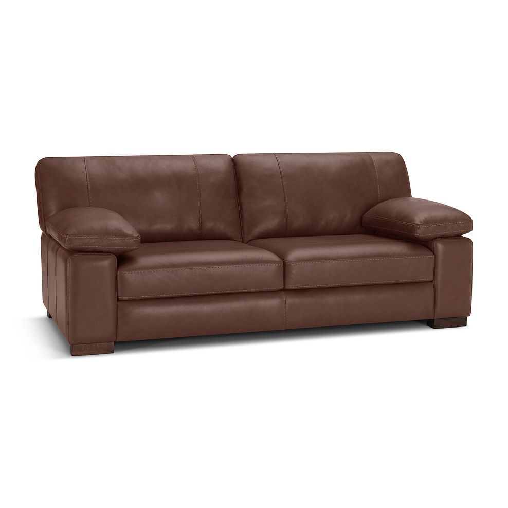 Matera 3 Seater Sofa in Caruso Whiskey Leather 1