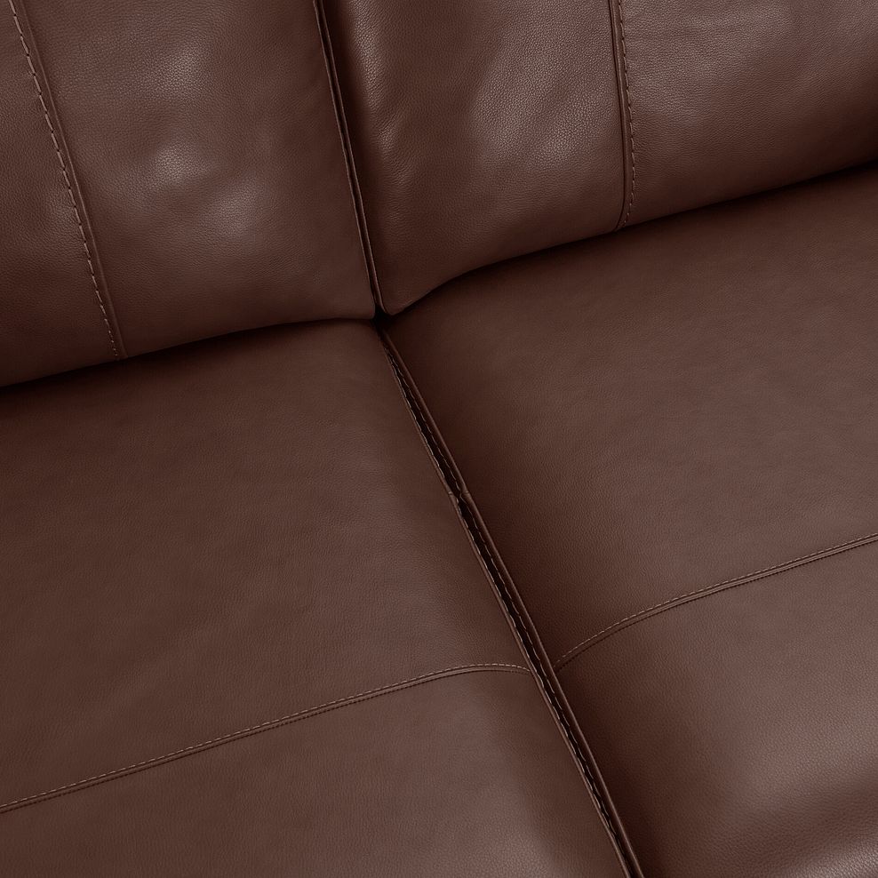 Matera 3 Seater Sofa in Caruso Whiskey Leather 8