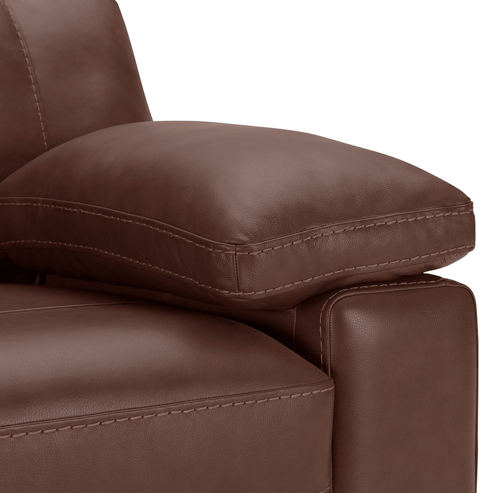 Matera 3 Seater Sofa in Caruso Whiskey Leather 10