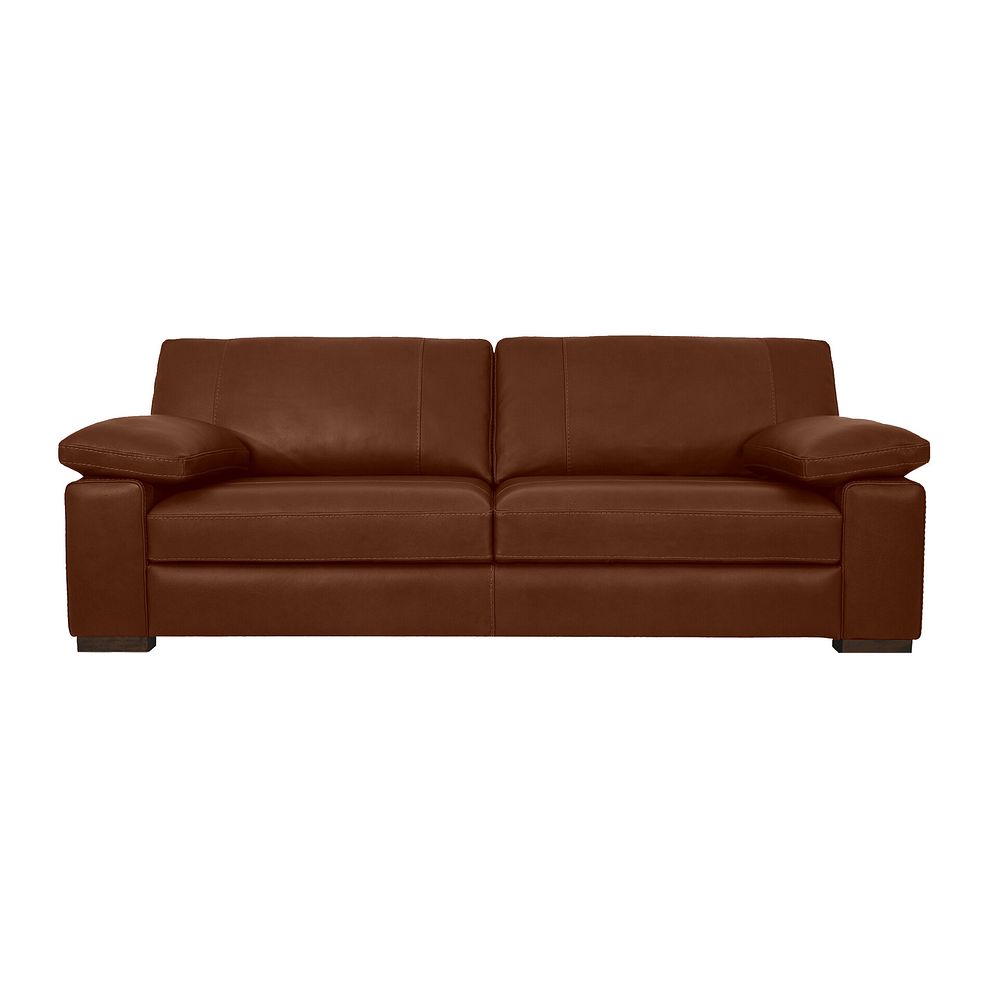 Matera 4 Seater Sofa in Apollo Espresso Leather 2