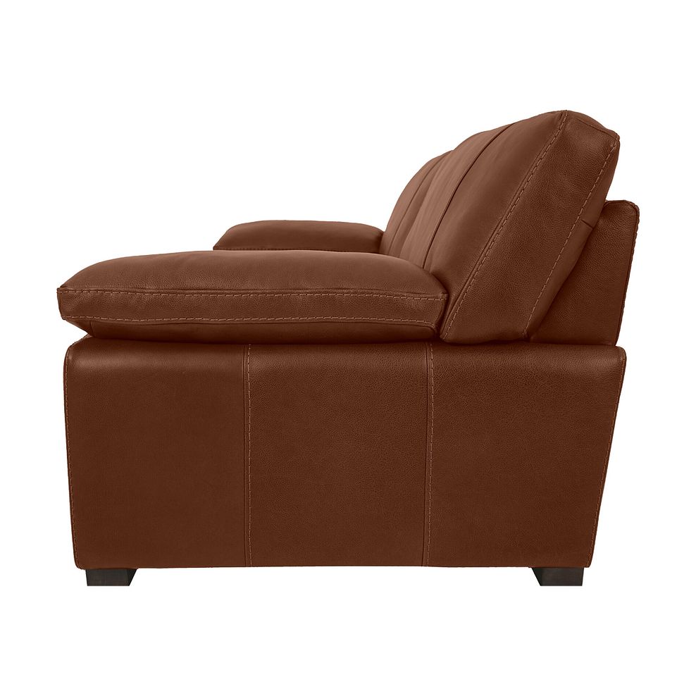 Matera 4 Seater Sofa in Apollo Espresso Leather 3