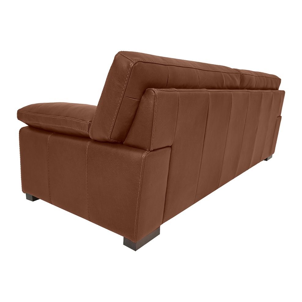 Matera 4 Seater Sofa in Apollo Espresso Leather 4