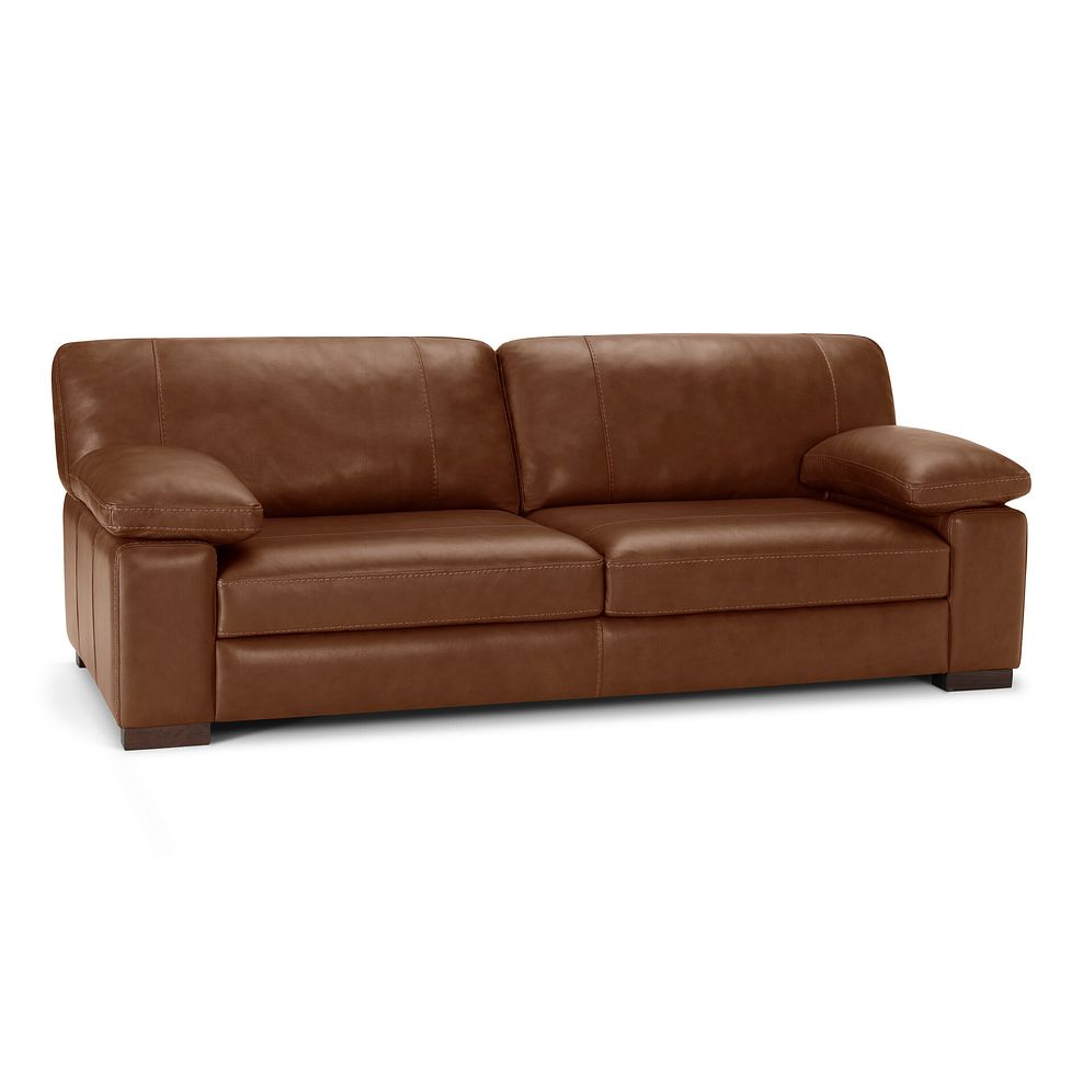 Matera 4 Seater Sofa in Apollo Espresso Leather 1