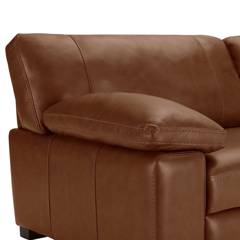 Matera 4 Seater Sofa in Apollo Espresso Leather 6