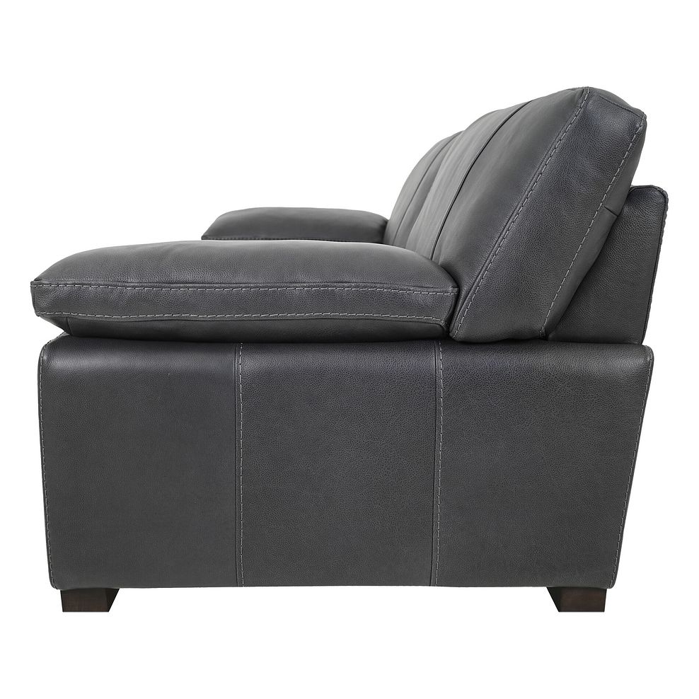 Matera 4 Seater Sofa in Apollo Grey Leather 3