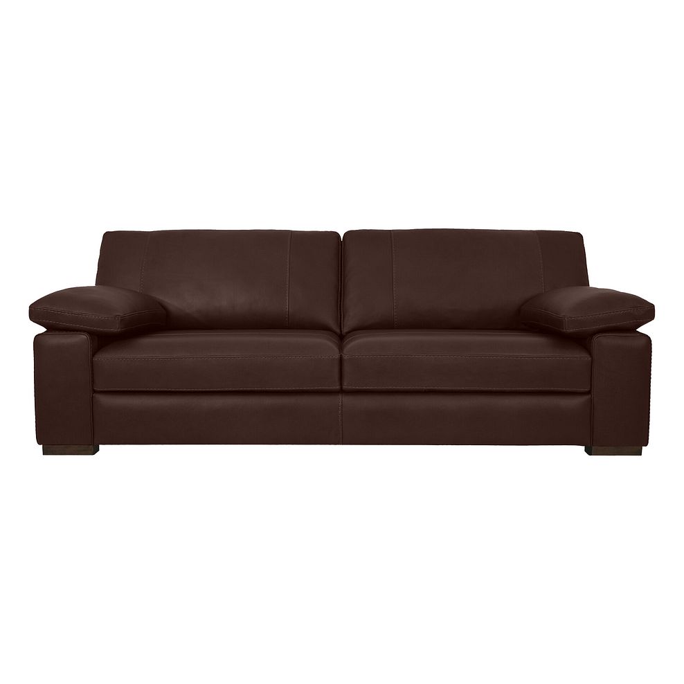 Matera 4 Seater Sofa in Apollo Marrone Leather 2