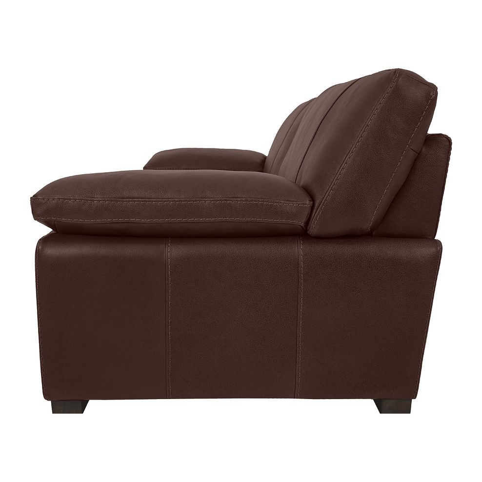 Matera 4 Seater Sofa in Apollo Marrone Leather 3