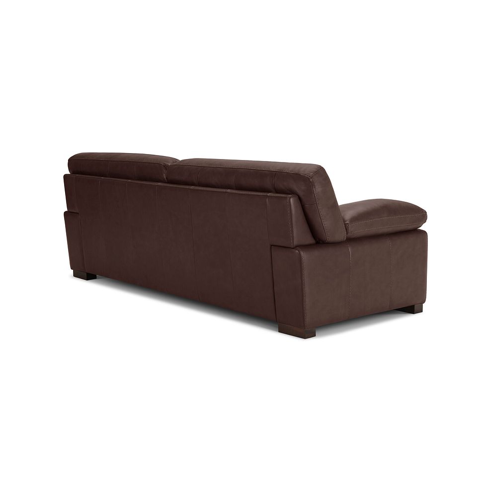 Matera 4 Seater Sofa in Apollo Marrone Leather 4