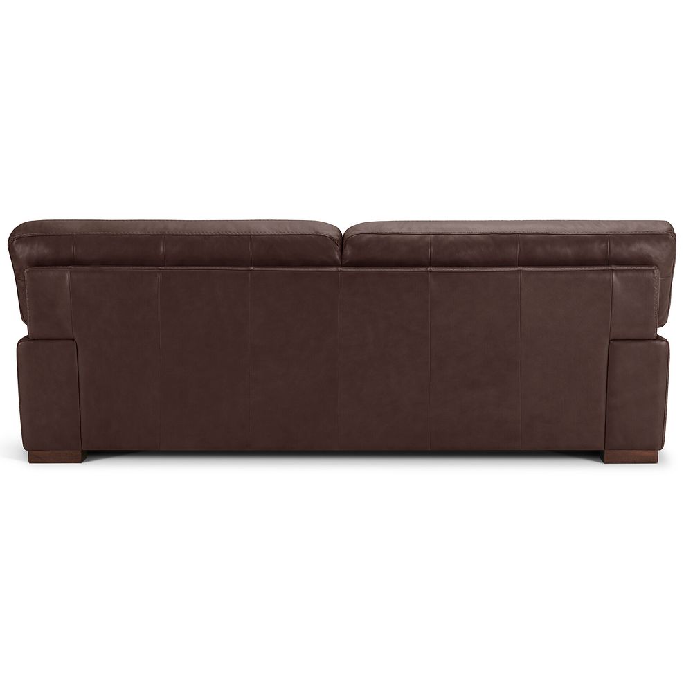 Matera 4 Seater Sofa in Apollo Marrone Leather 5