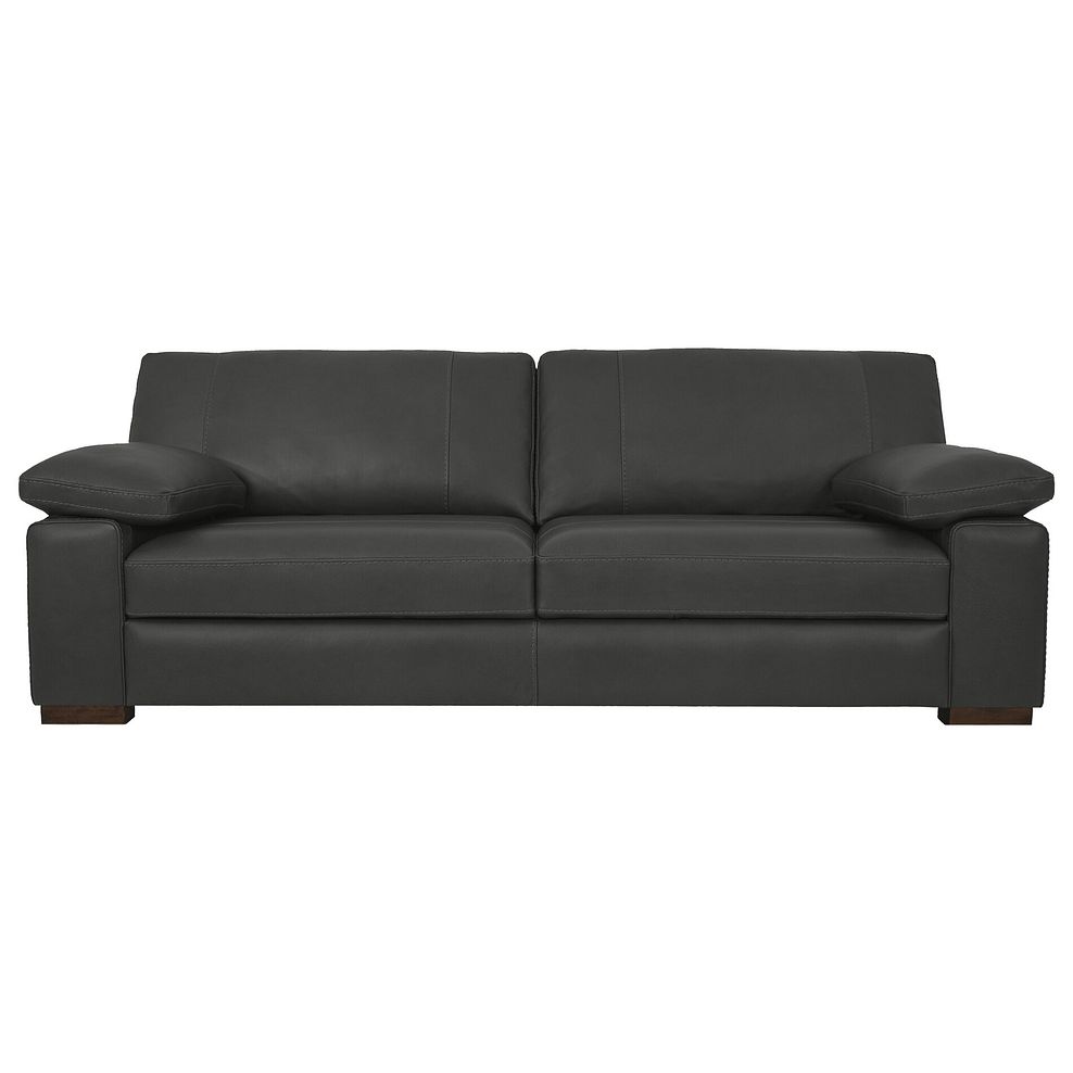 Matera 4 Seater Sofa in Caruso Fog Leather 2