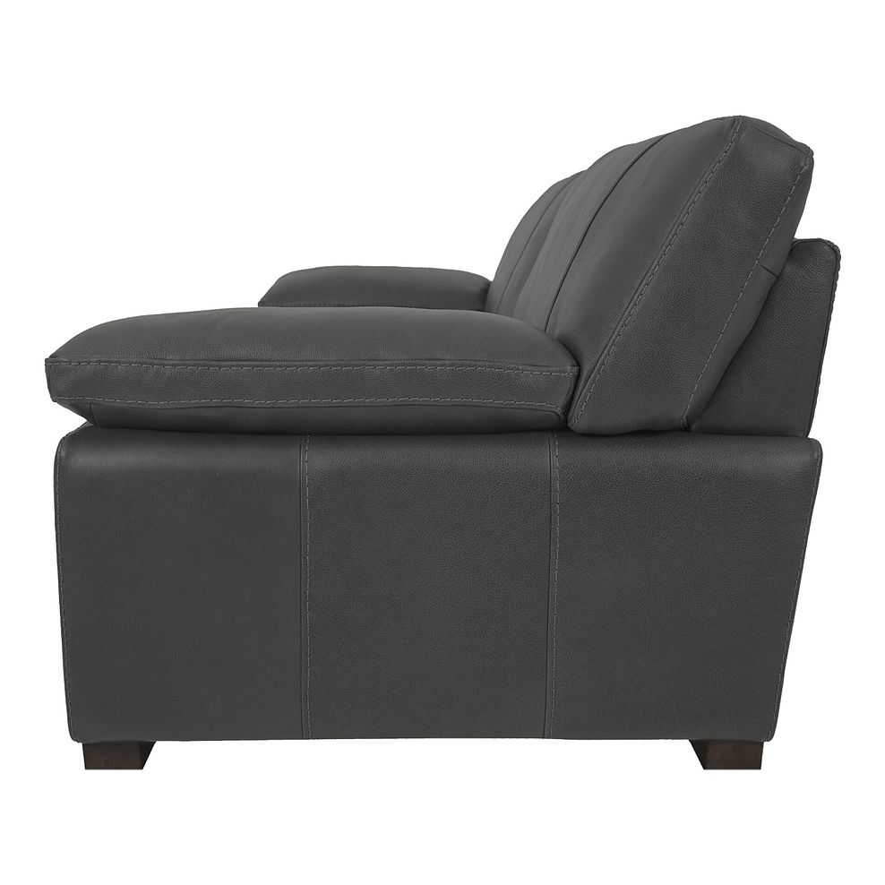 Matera 4 Seater Sofa in Caruso Fog Leather 3