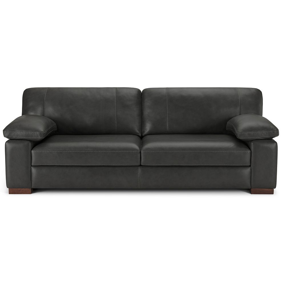 Matera 4 Seater Sofa in Caruso Fog Leather 2