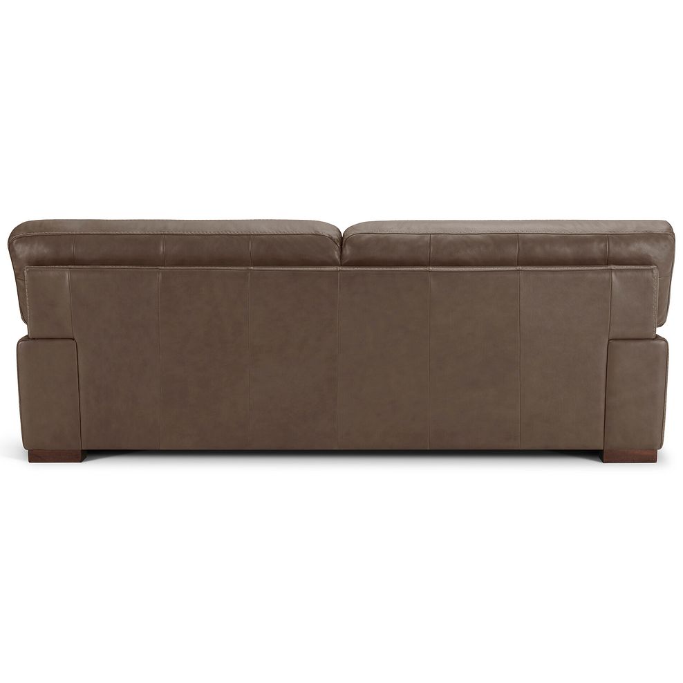 Matera 4 Seater Sofa in Caruso Taupe Leather 5