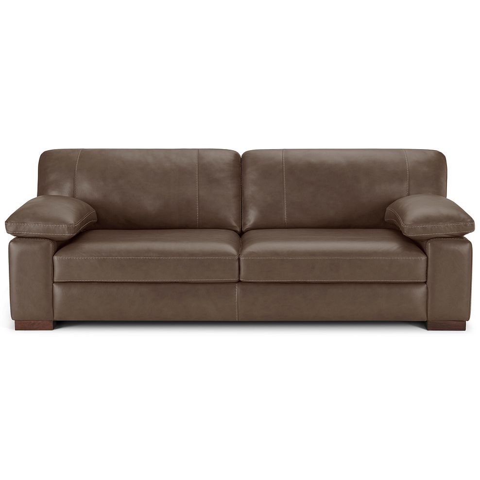 Matera 4 Seater Sofa in Caruso Taupe Leather 2