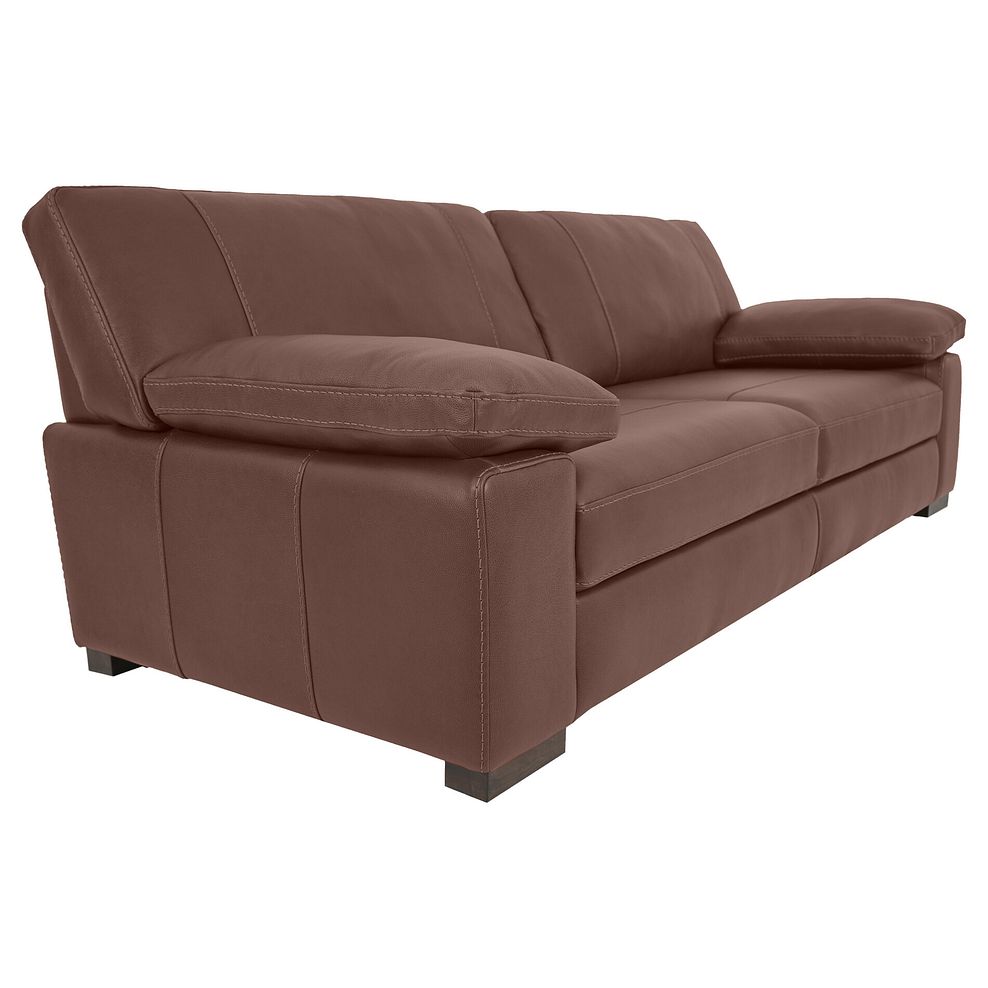 Matera 4 Seater Sofa in Caruso Whiskey Leather 1