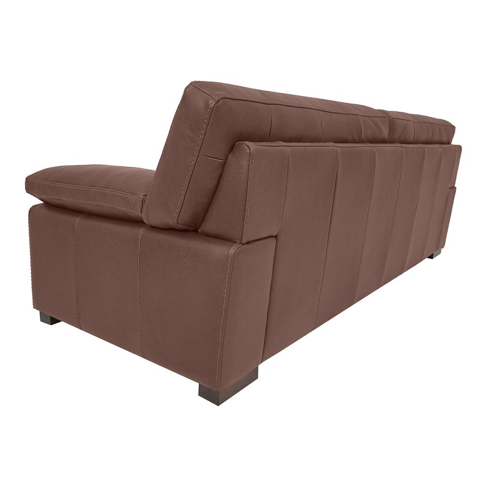 Matera 4 Seater Sofa in Caruso Whiskey Leather 4