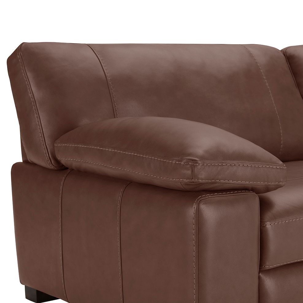 Matera 4 Seater Sofa in Caruso Whiskey Leather 6