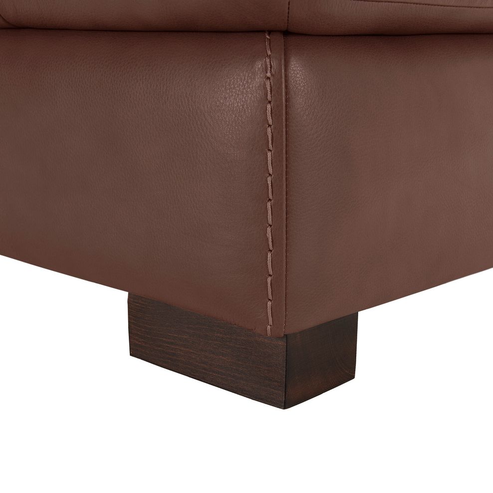 Matera Footstool in Caruso Whiskey Leather 5