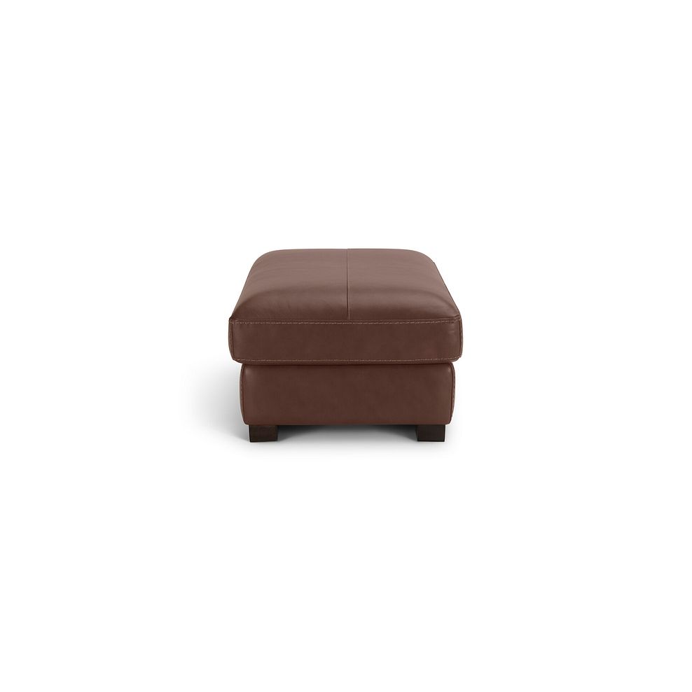 Matera Footstool in Caruso Whiskey Leather 4