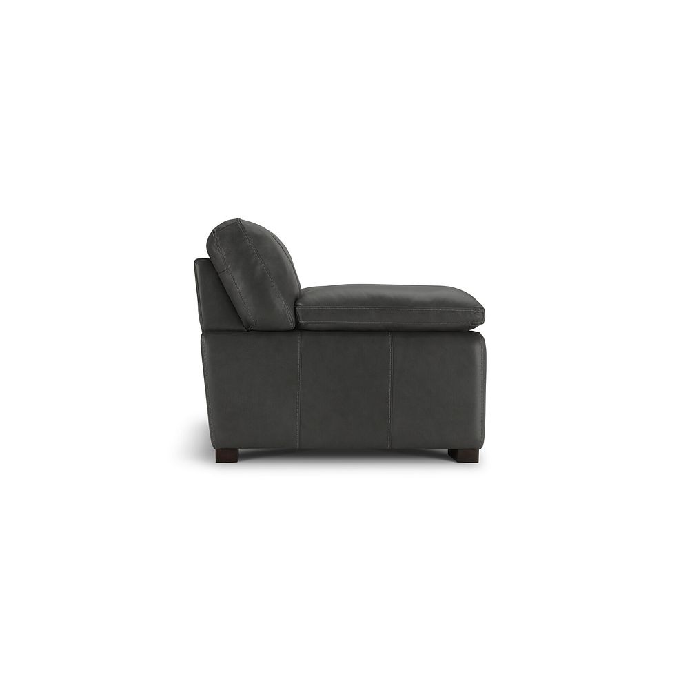 Matera Loveseat in Caruso Fog Leather 3