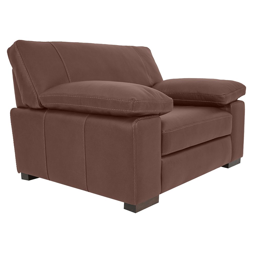 Matera Loveseat in Caruso Whiskey Leather 1