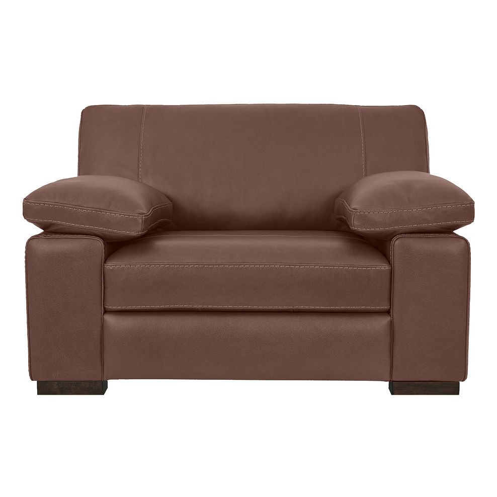 Matera Loveseat in Caruso Whiskey Leather 2