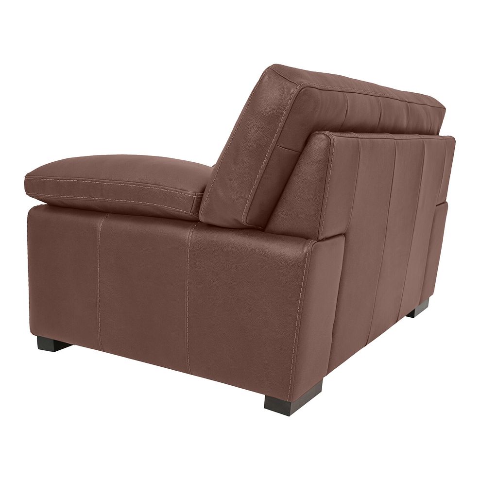 Matera Loveseat in Caruso Whiskey Leather 4
