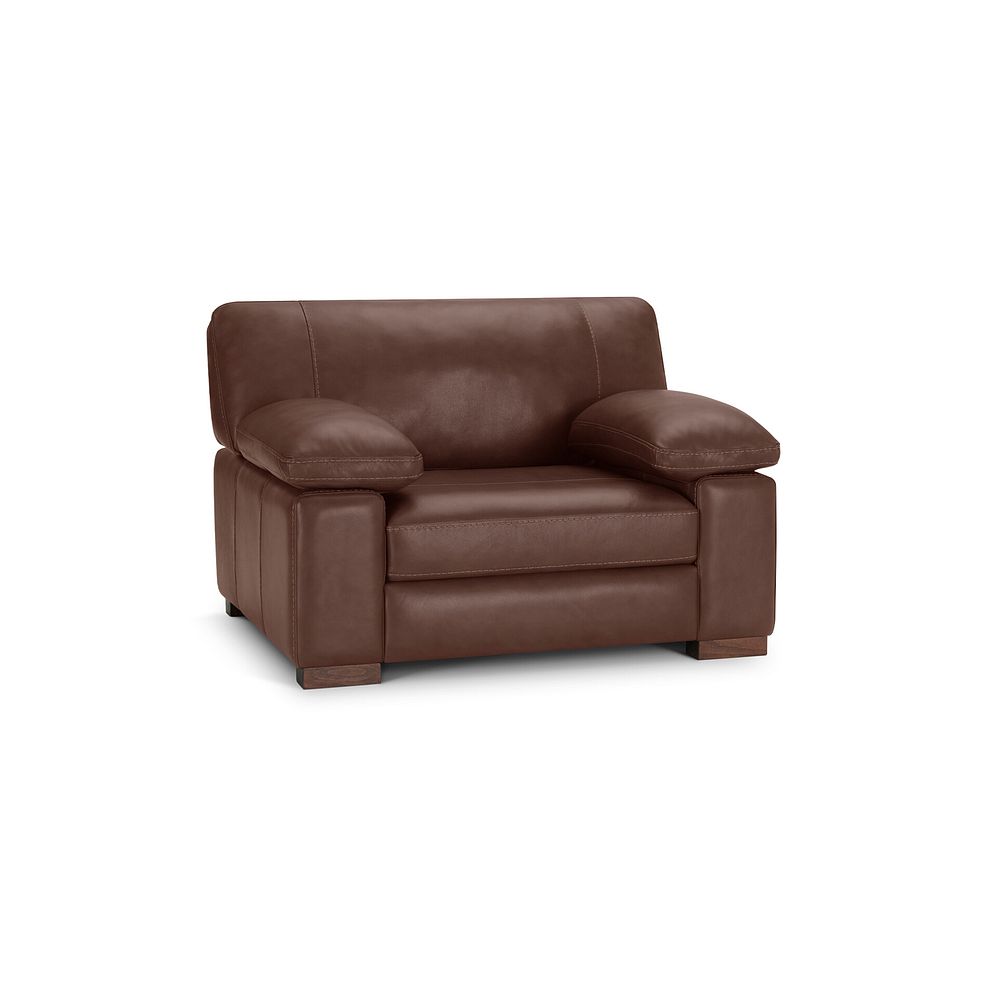 Matera Loveseat in Caruso Whiskey Leather 1