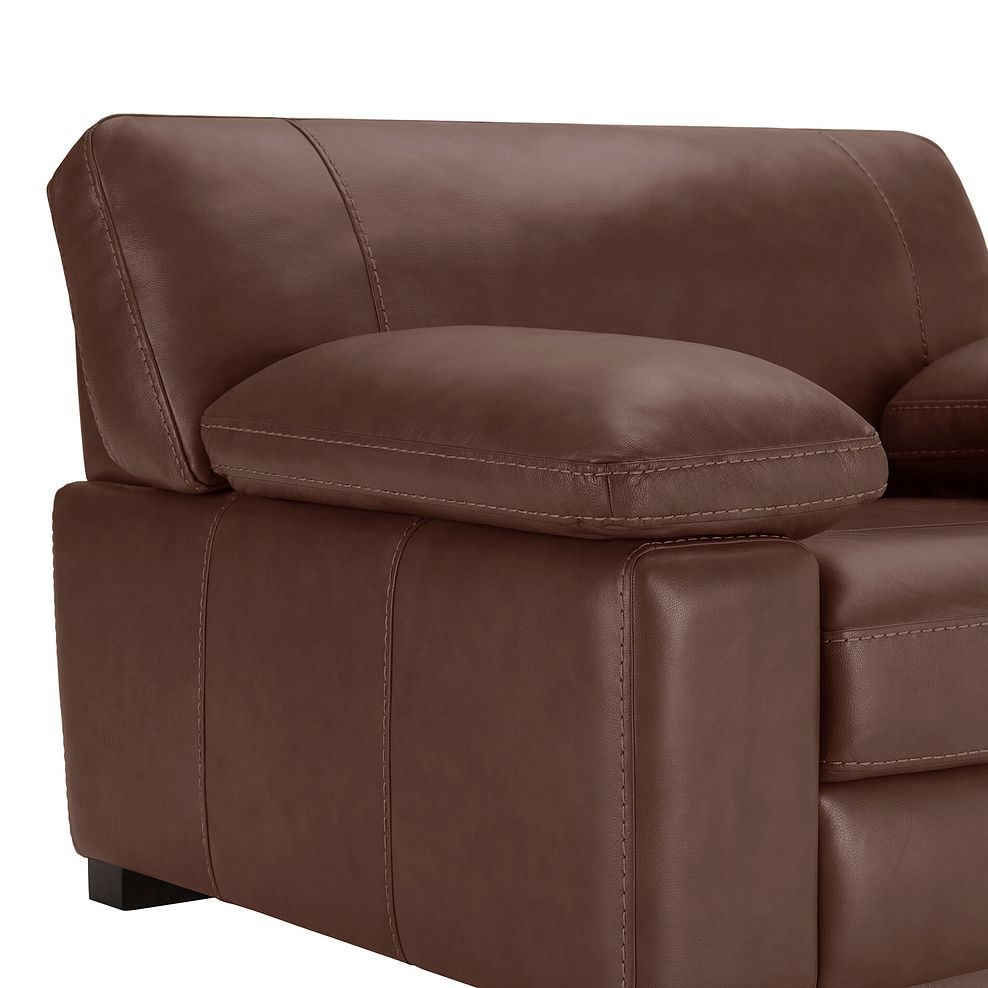 Matera Loveseat in Caruso Whiskey Leather 6