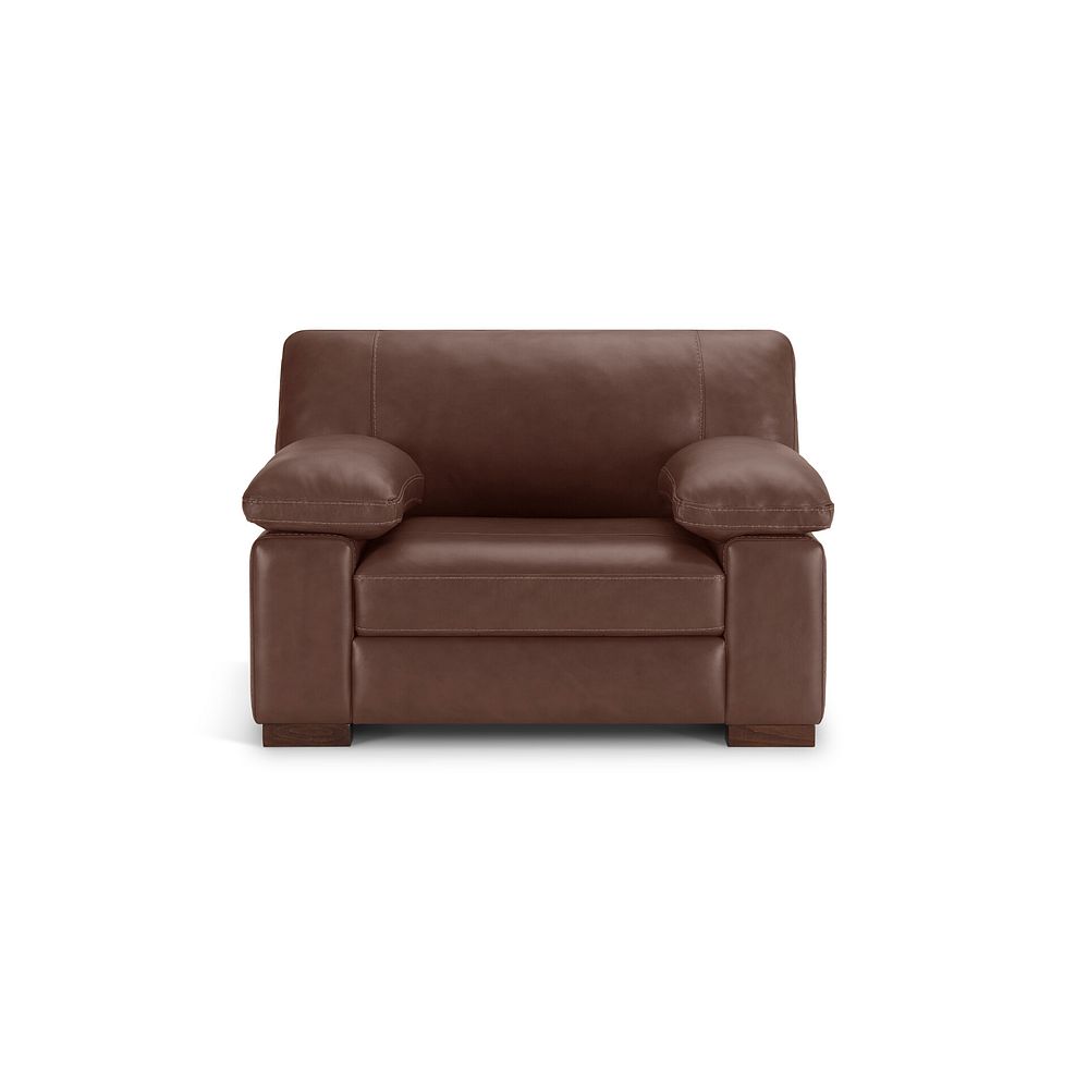 Matera Loveseat in Caruso Whiskey Leather 2