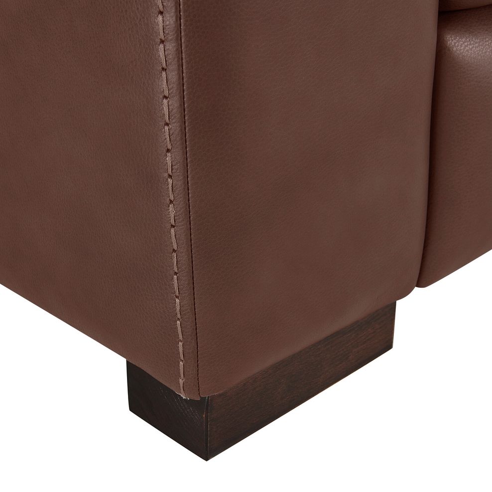 Matera Loveseat in Caruso Whiskey Leather 8