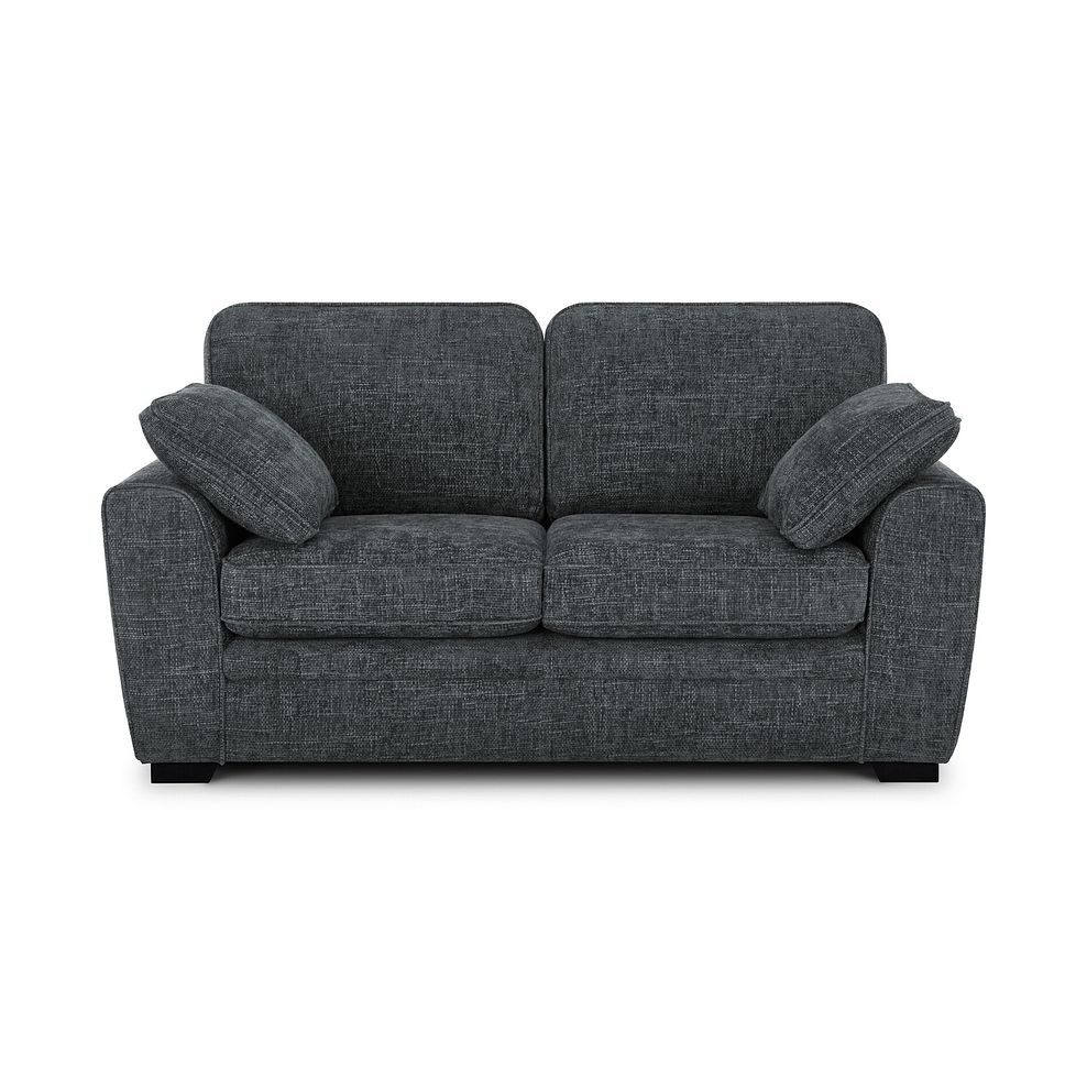 Melbourne 2 Seater Sofa in Enzo Slate Fabric 4