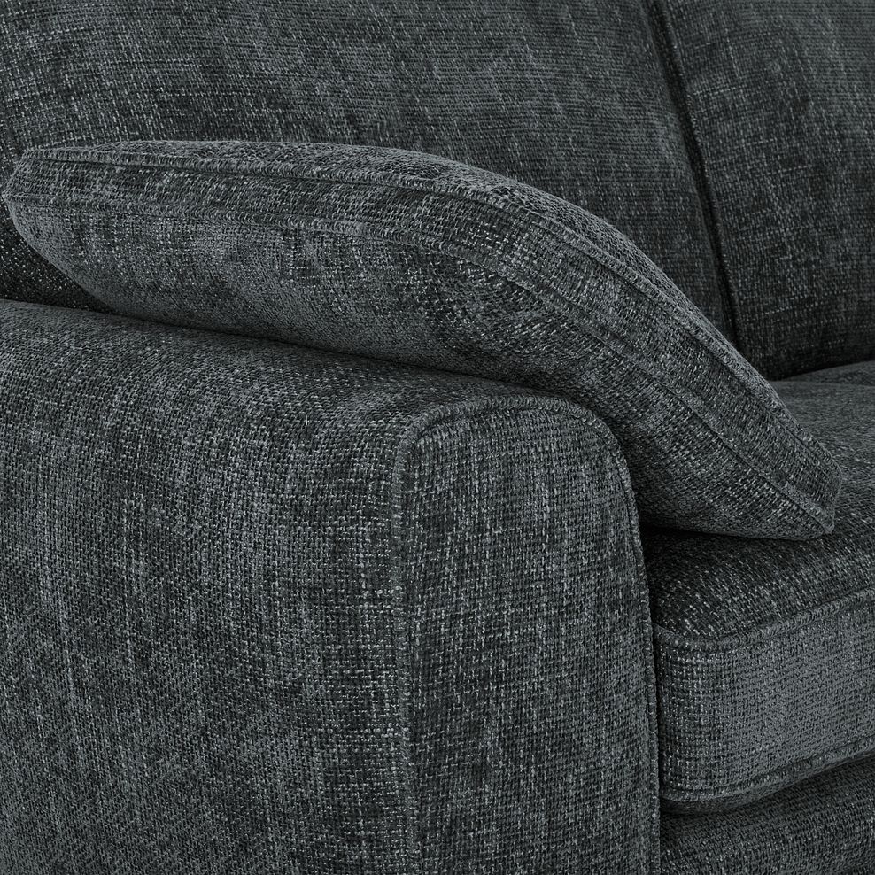 Melbourne 2 Seater Sofa in Enzo Slate Fabric 7