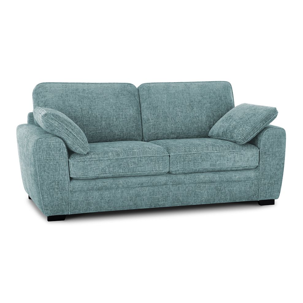 Melbourne 3 Seater Sofa in Enzo Duck Egg Fabric 2