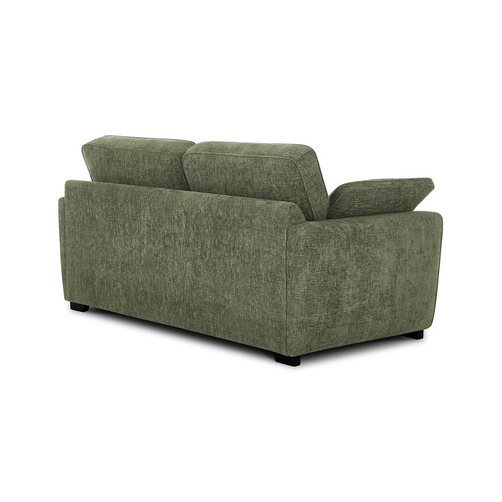 Melbourne 3 Seater Sofa in Enzo Olive Fabric 3