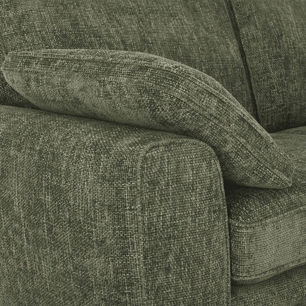 Melbourne 3 Seater Sofa in Enzo Olive Fabric 5