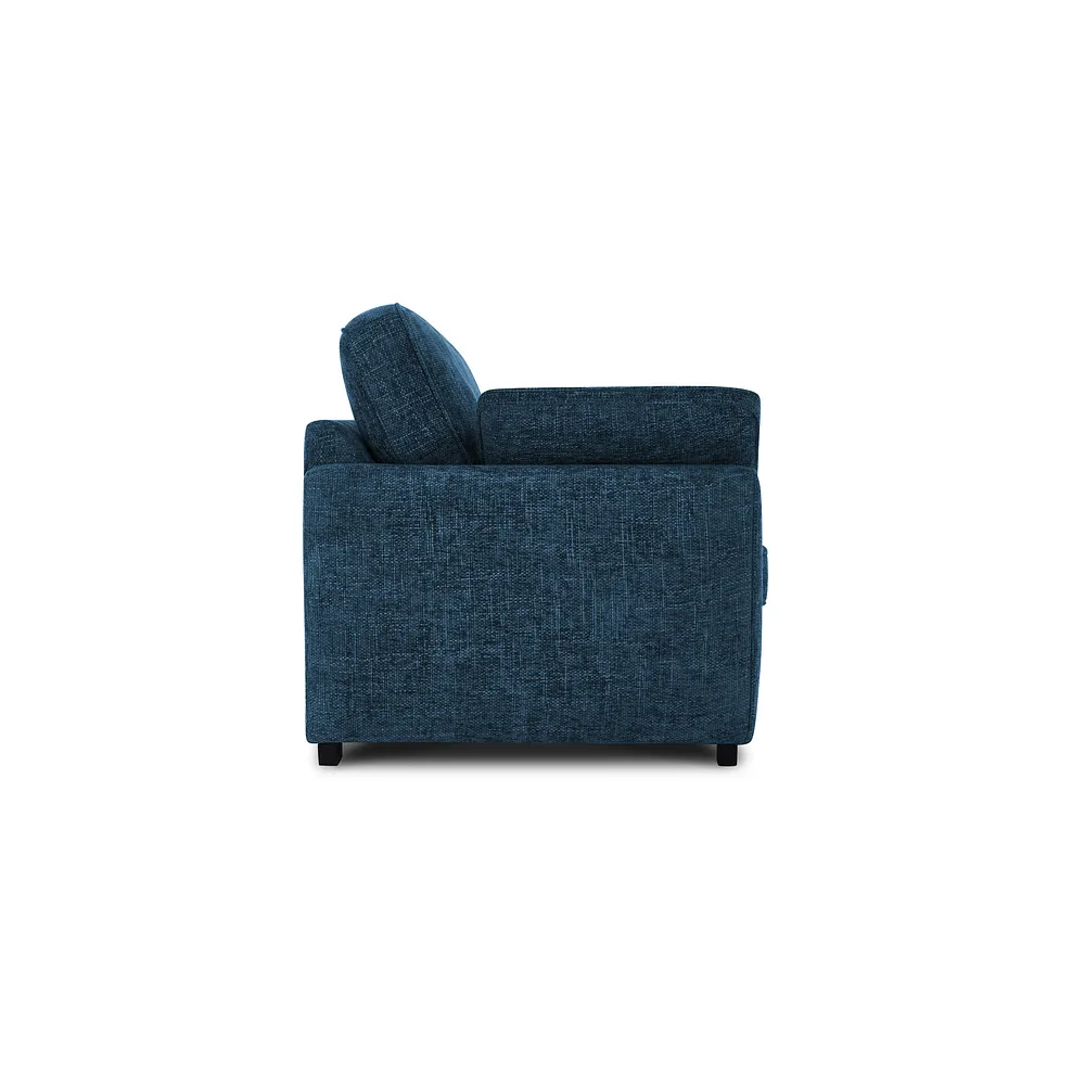 Melbourne 3 Seater Sofa in Enzo Marine Fabric 5