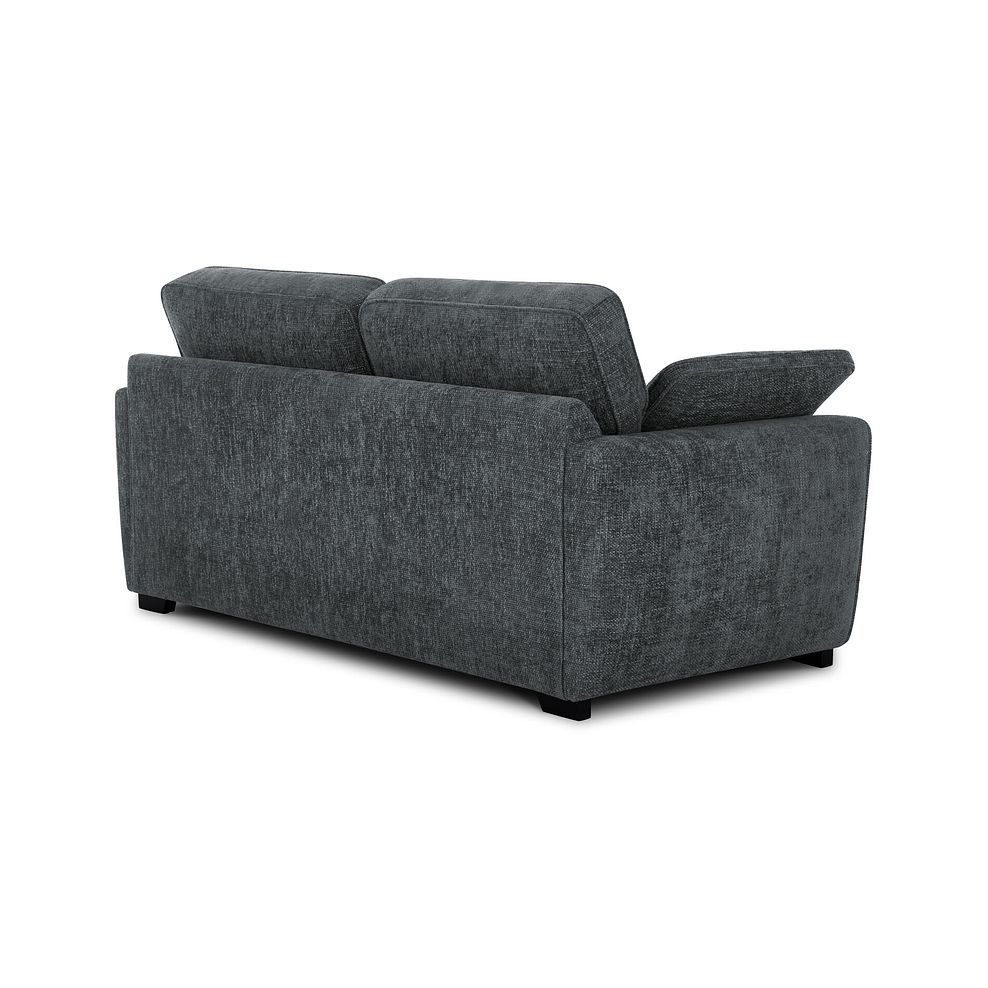 Melbourne 3 Seater Sofa in Enzo Slate Fabric 5
