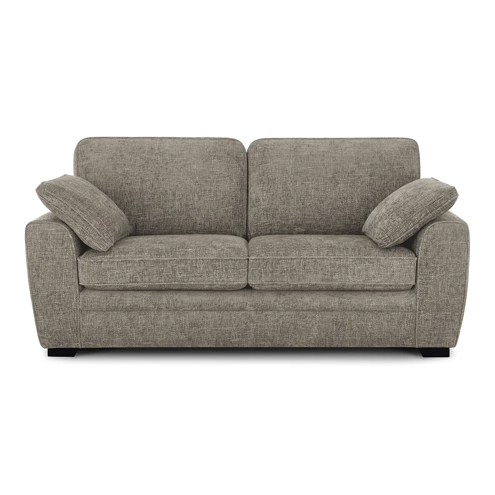 Melbourne 3 Seater Sofa in Enzo Stone Fabric 3