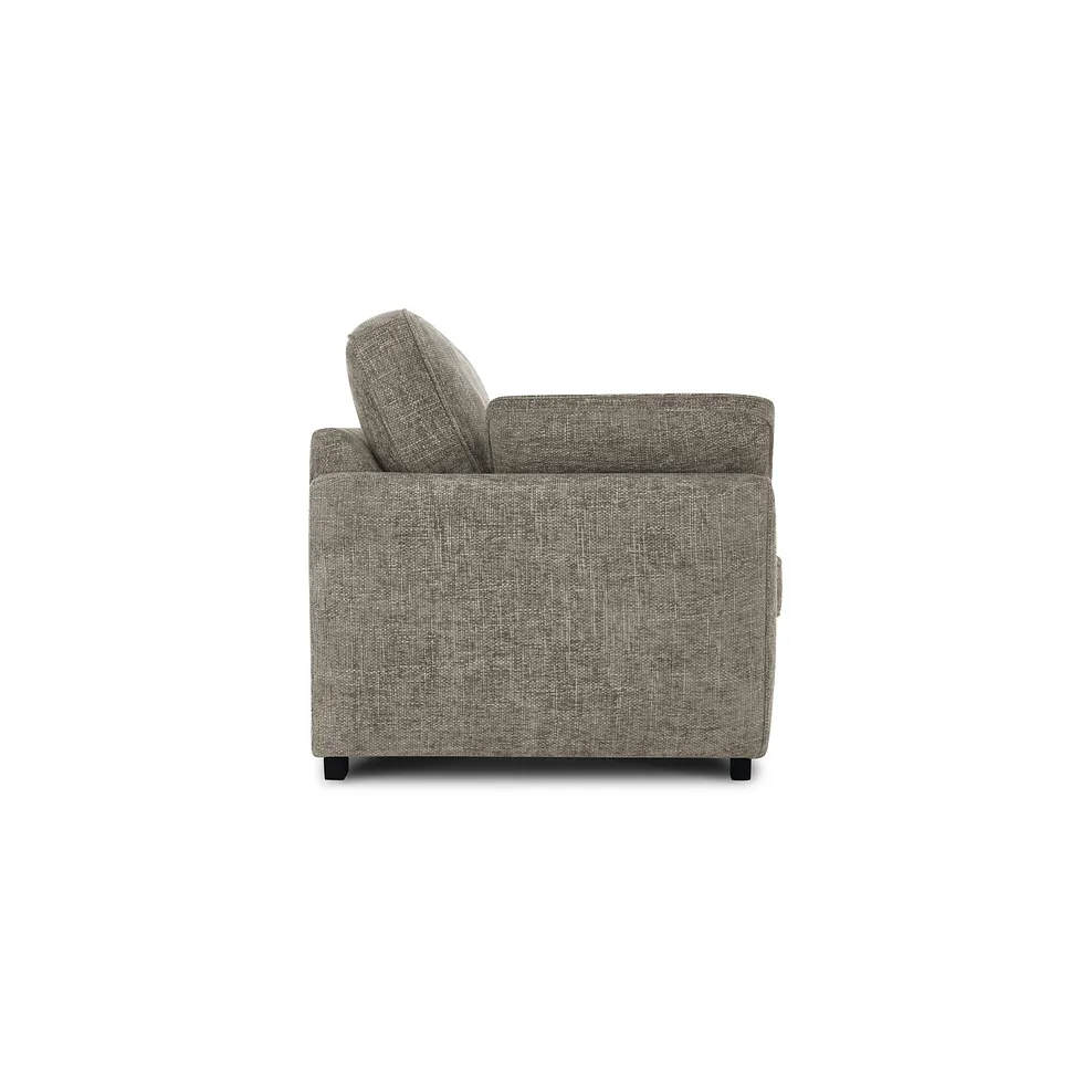 Melbourne 3 Seater Sofa in Enzo Stone Fabric 5