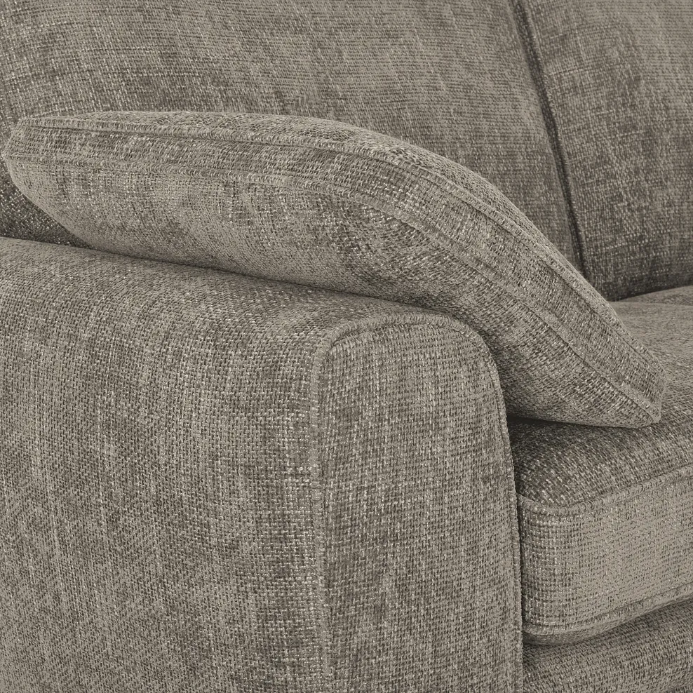 Melbourne 3 Seater Sofa in Enzo Stone Fabric 6