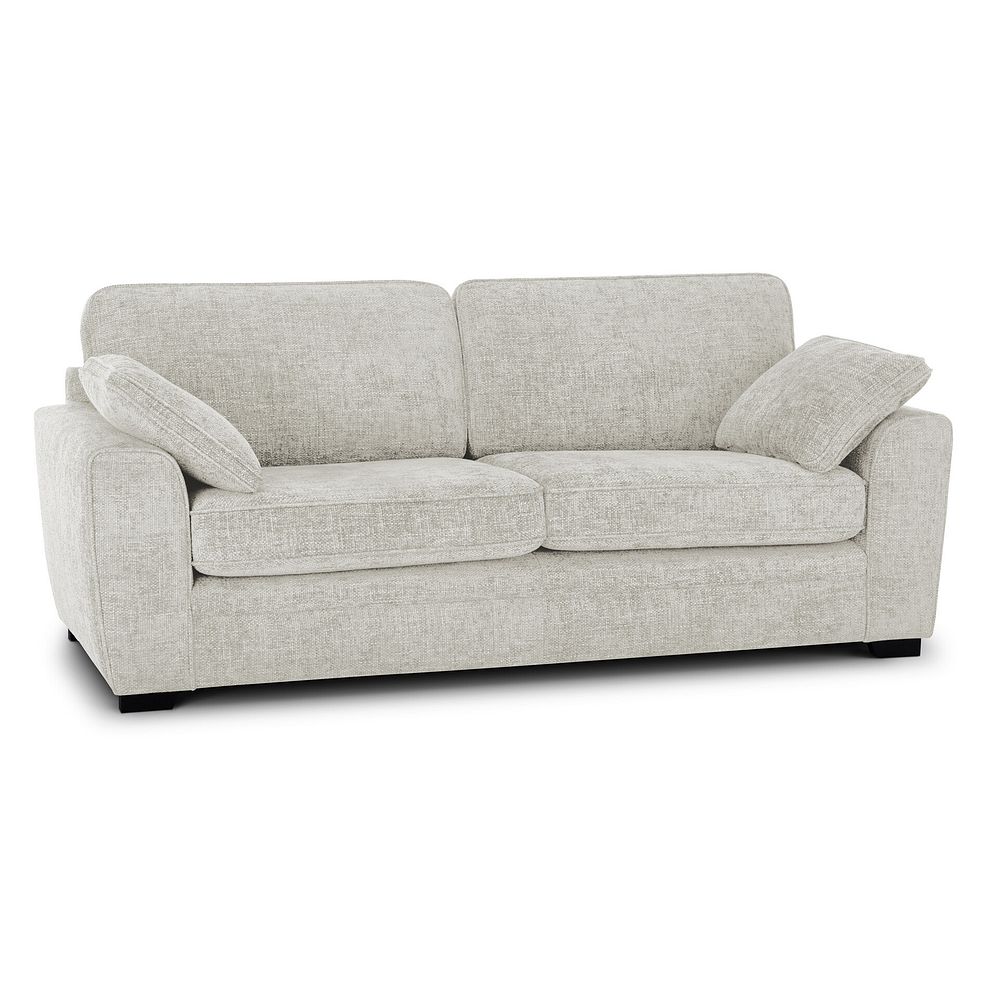 Melbourne 4 Seater Sofa in Enzo Cream Fabric 2