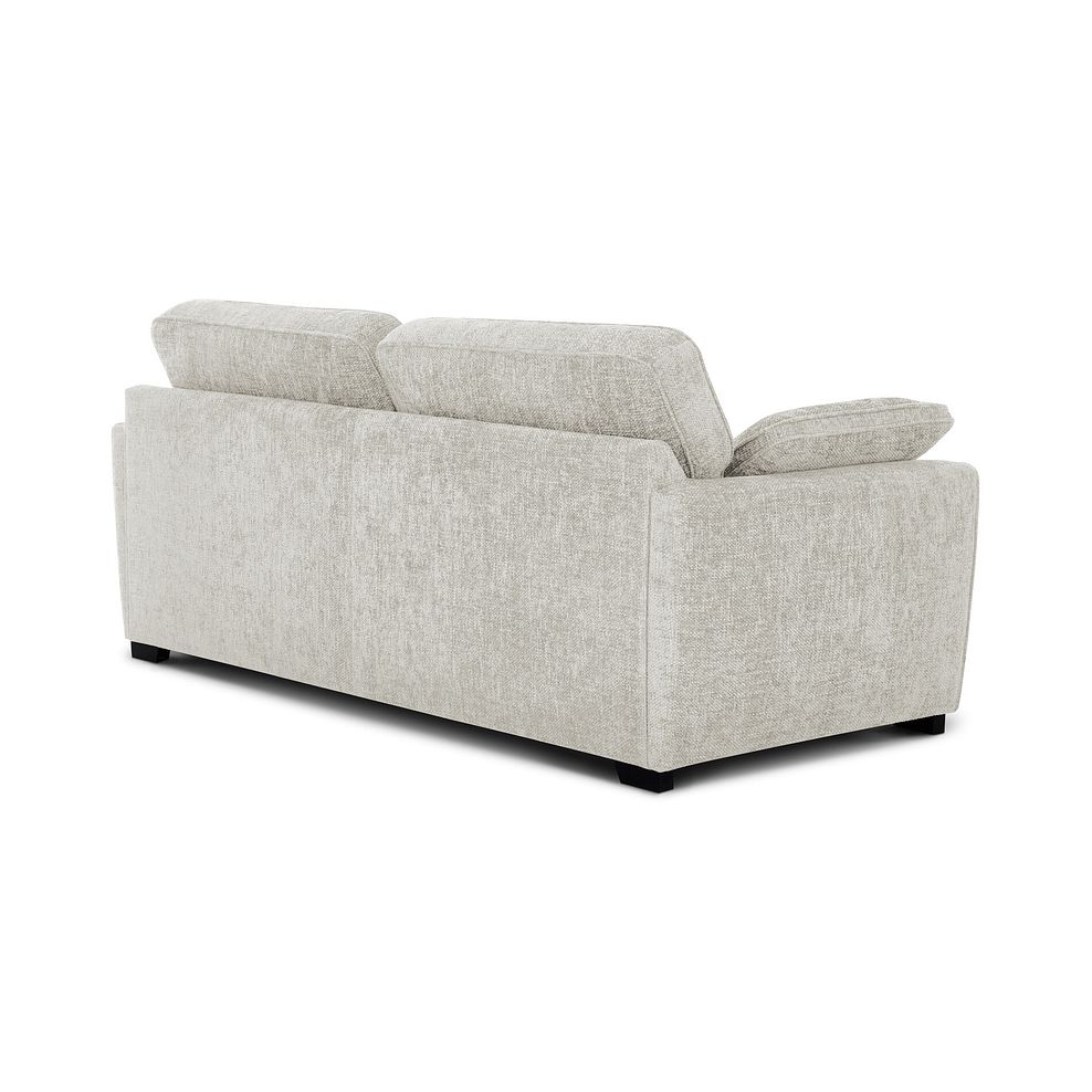 Melbourne 4 Seater Sofa in Enzo Cream Fabric 3
