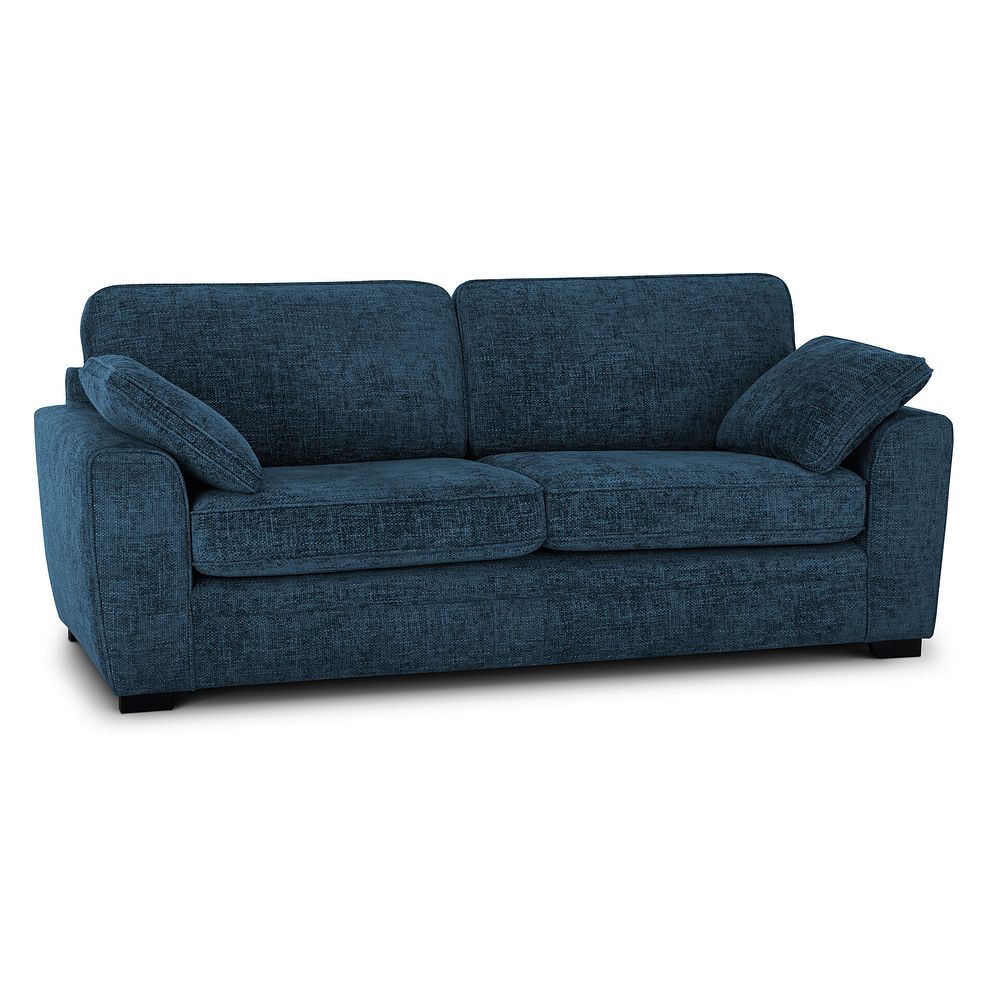Melbourne 4 Seater Sofa in Enzo Marine Fabric Thumbnail 1