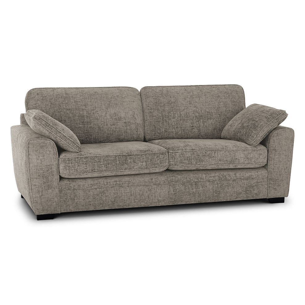 Melbourne 4 Seater Sofa in Enzo Stone Fabric