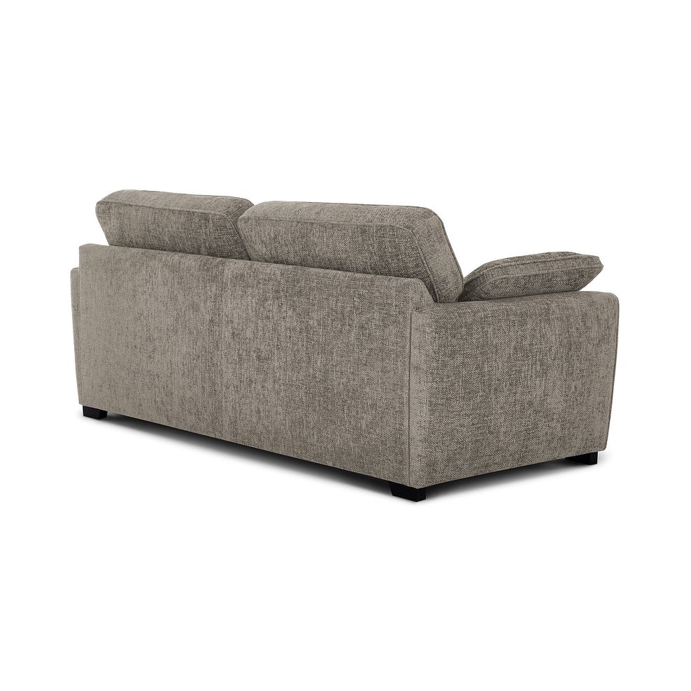 Melbourne 4 Seater Sofa in Enzo Stone Fabric 3