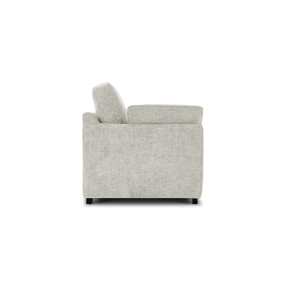 Melbourne Armchair in Enzo Cream Fabric 4
