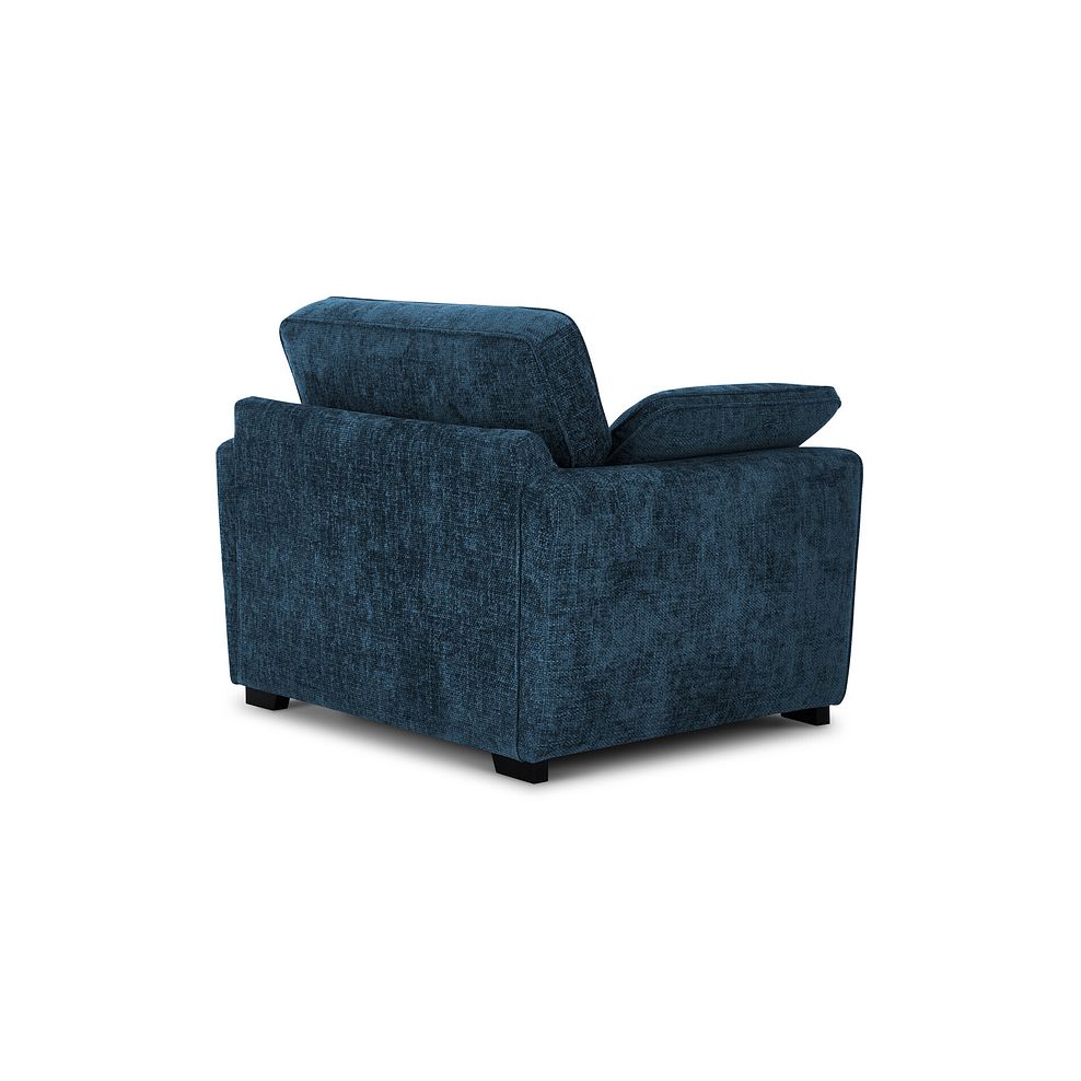 Melbourne Armchair in Enzo Marine Fabric 3